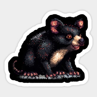 16-Bit Tasmanian Devil Sticker